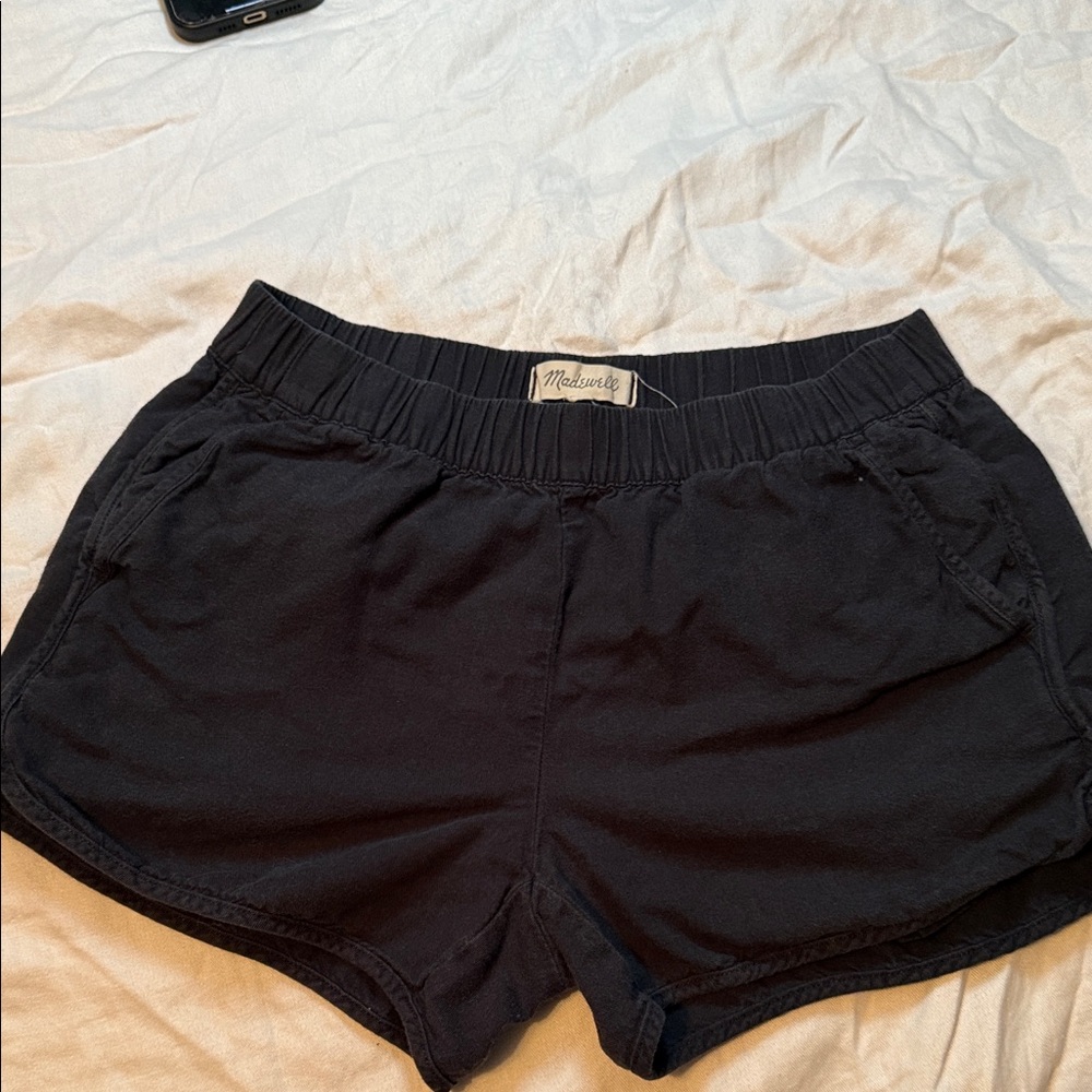 Madewell Women's Athletic Black Shorts